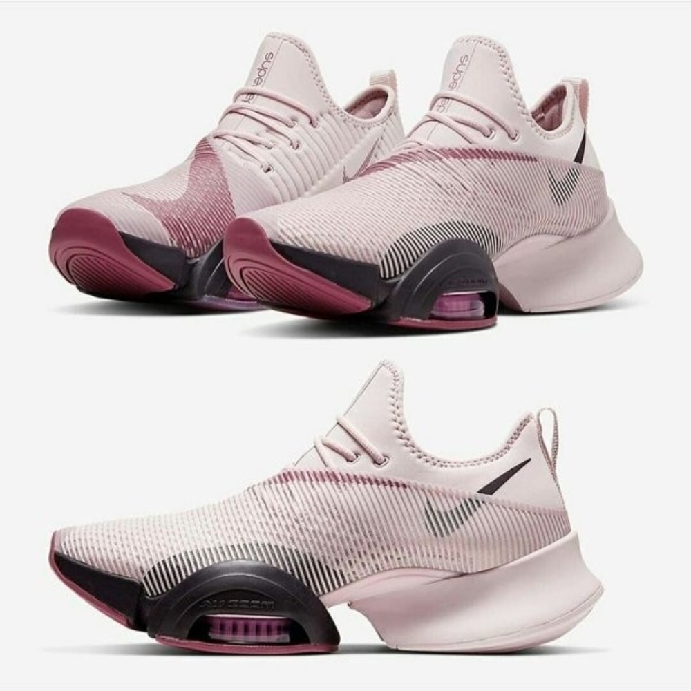 Nike Air Zoom SuperRep Women’s Workout Shoes Shadowberry Pink Size 7